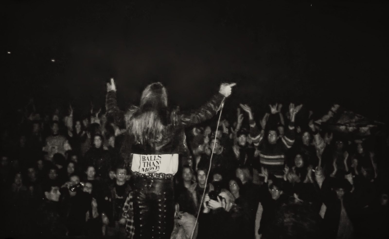 Iron Maiden concert in Sarajevo, December 1994