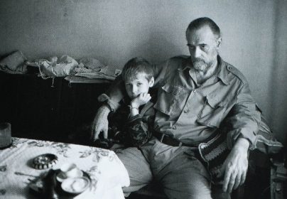 Nedžad Ibrišimović with his son,