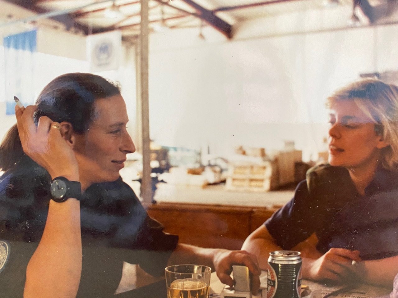 Fiona with her late sister Vanessa Lloyd Davies. Pioneering military doctor decorated for bravery in Bosnia. Major Vanessa Lloyd-Davies, who died in 2009 aged 44, combined distinguished medical, military and equestrian careers. The first woman medical officer attached to the Household Cavalry, she was awarded an MBE for gallantry, treating wounded Bosnian children under fire in Sarajevo.