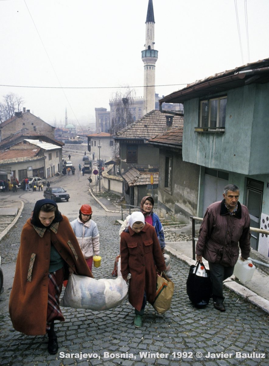 Sarajevo Bosnia and Herzegovina, Winter 1992.