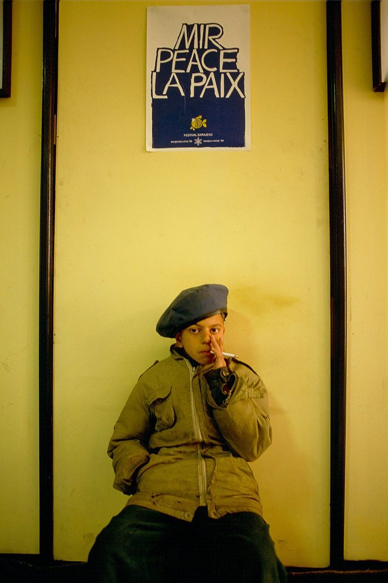 Holiday Inn, Sarajevo. March 1994.