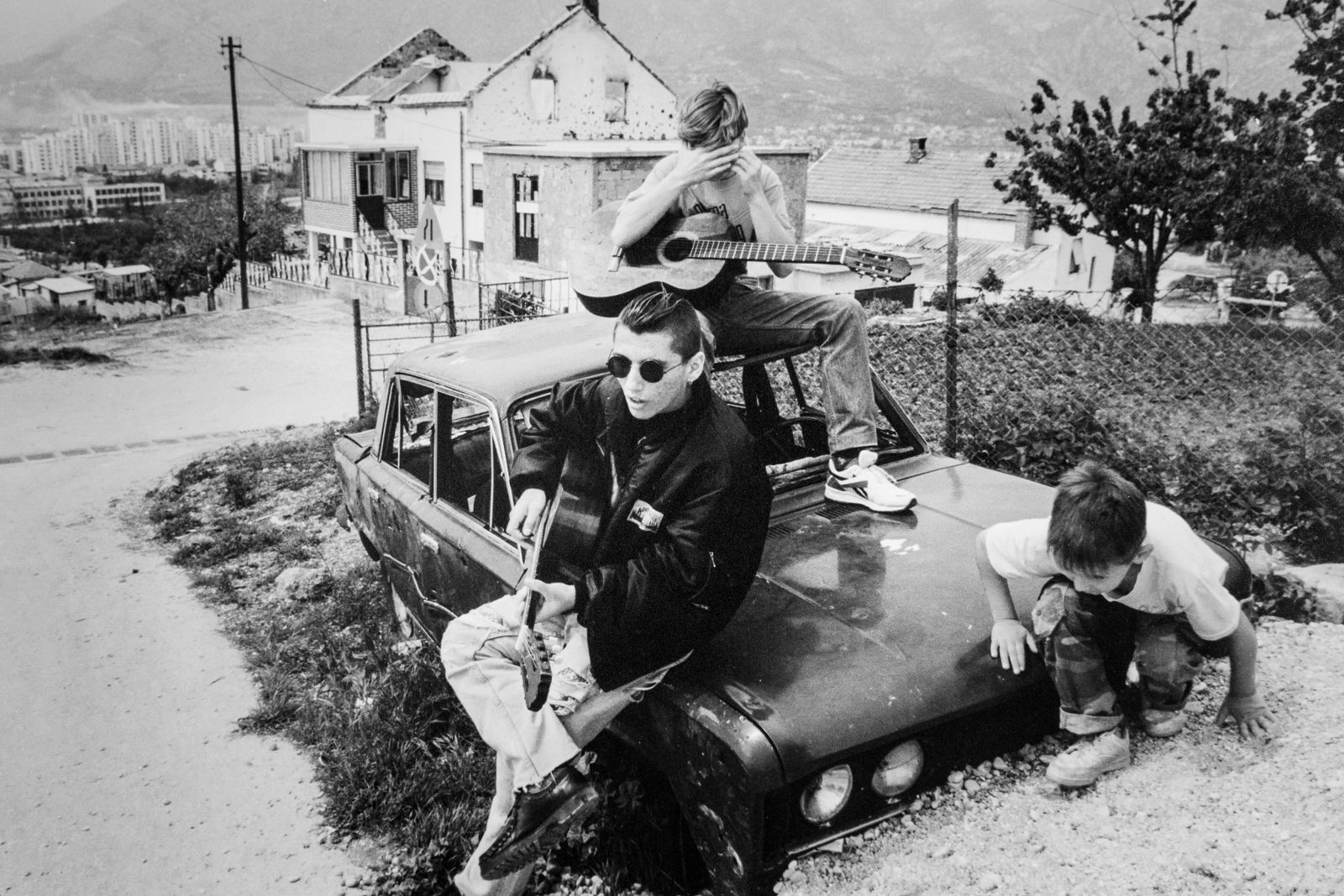 Music therapy projects run by Warchild in Mostar, Bosnia.Warchild projects in Mostar and Sarajevo, in Bosnian Wars, 1994-1995