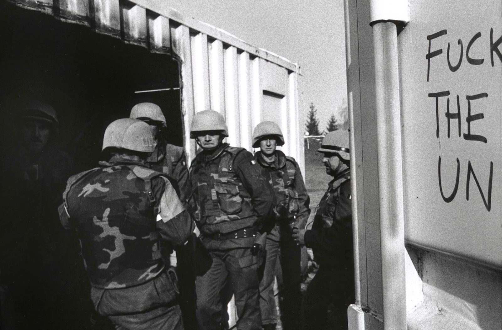 Fuck The UN, Sarajevo Airport 1993