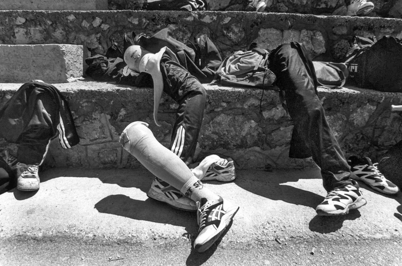 at the swimming pool Sarajevo 1995 Marco Okhuizen