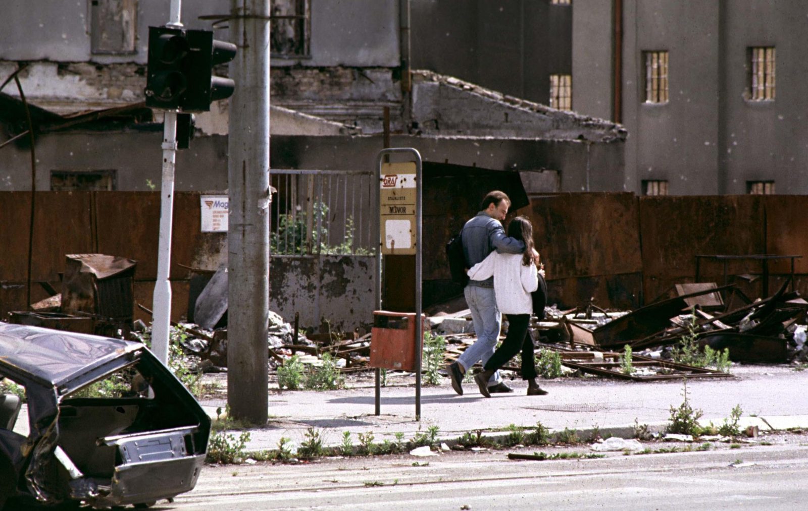 Sarajevo Sniper alley Summer 1993 Marco Okhuizen