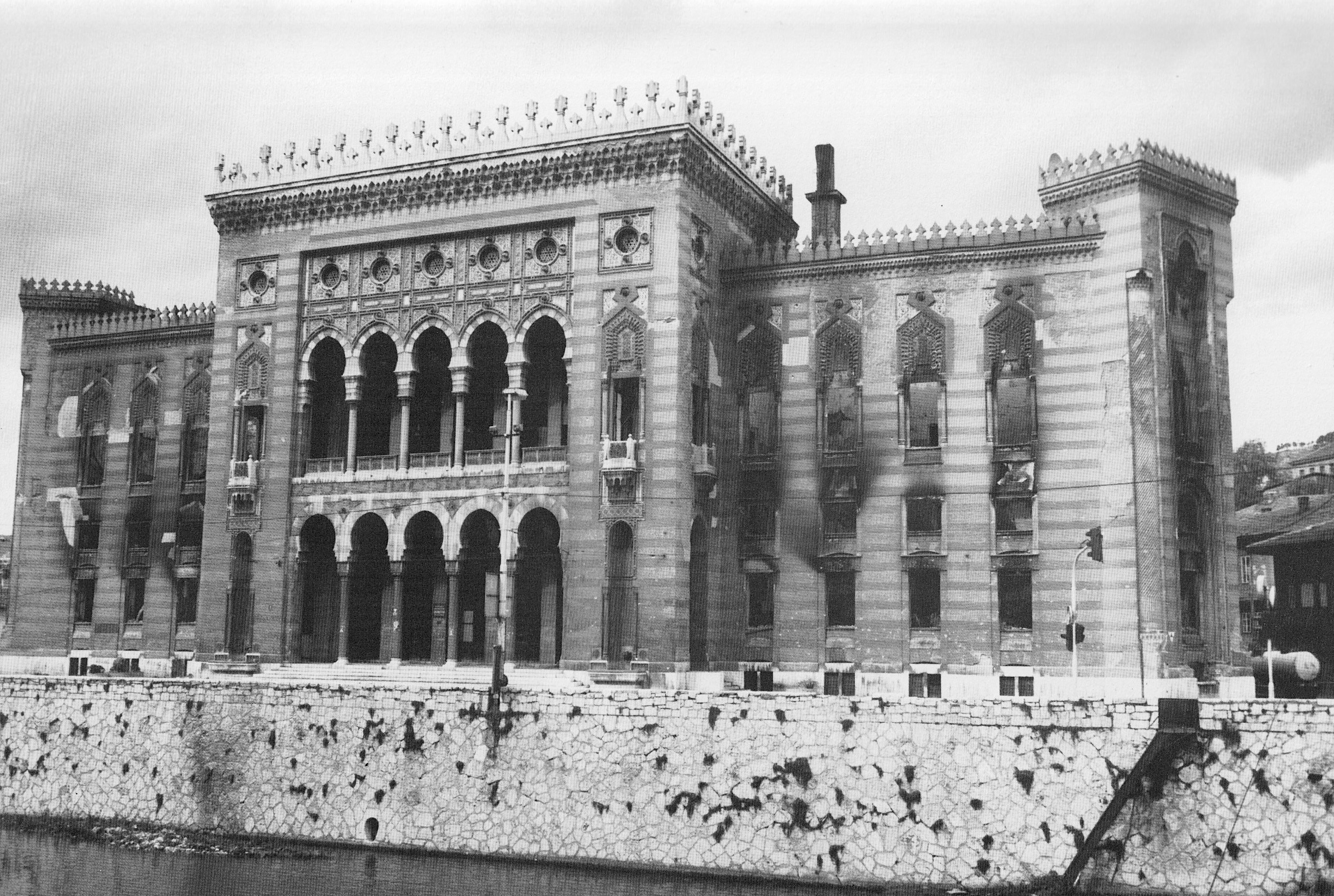Sarajevo City Hall.