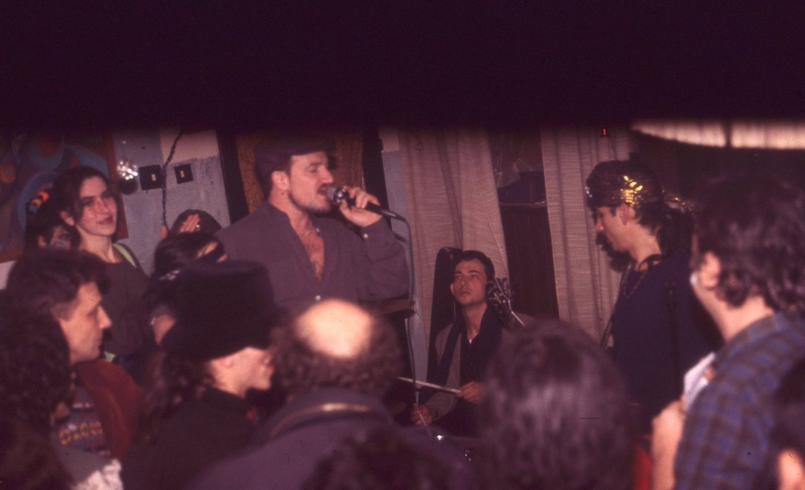 Bono Vox celebrating New Year's eve in Sarajevo 1996