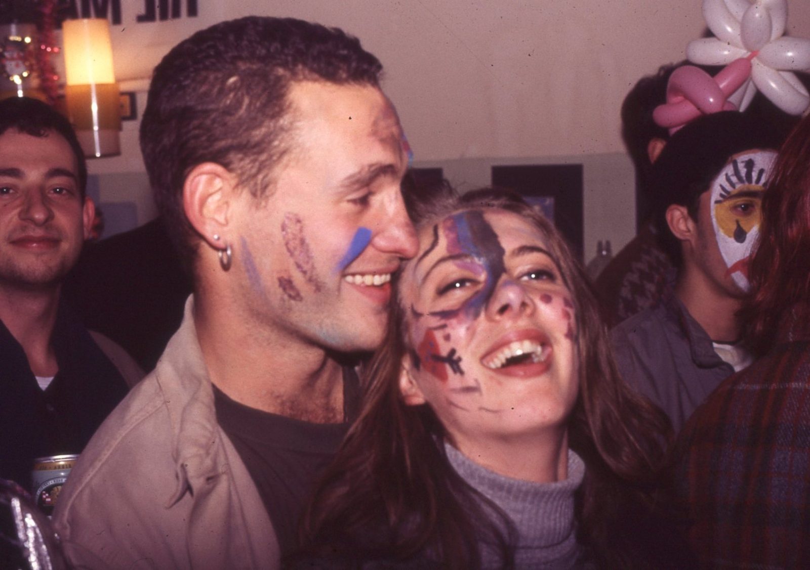 Bono Vox celebrating New Year's eve in Sarajevo 1996