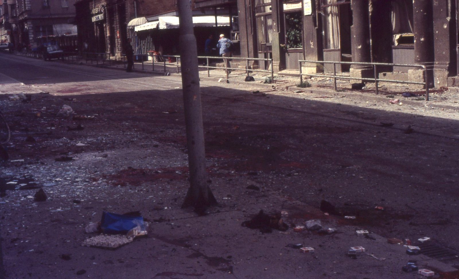 Markale massacre 28 August 1995, Sarajevo