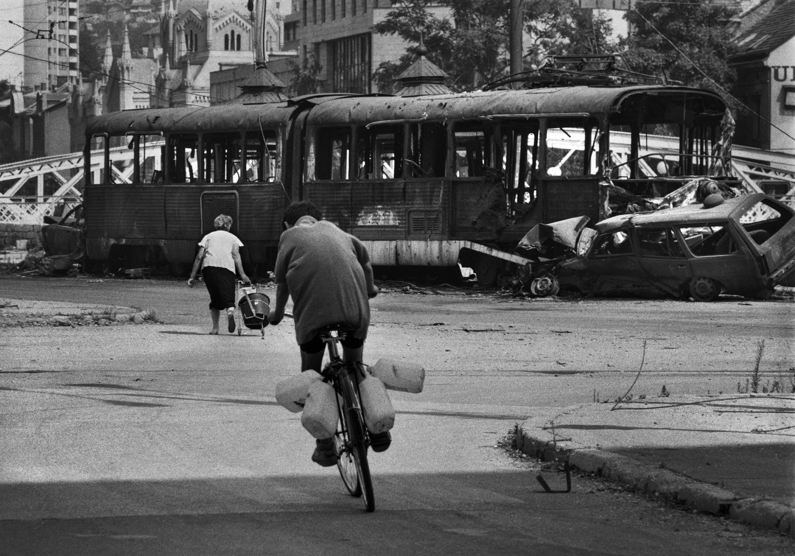 The Siege of Sarajevo, Bosnia and Herzegovina which lasted 1,425 days from April 5, 1992, to February 29, 1996,. It was the longest siege in modern European history.