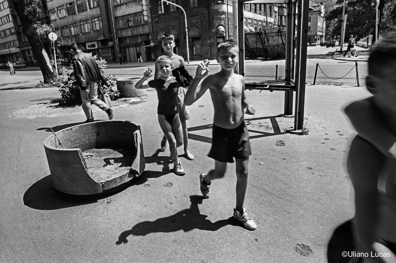 Marsala Tita Street, Sarajevo, August 1993