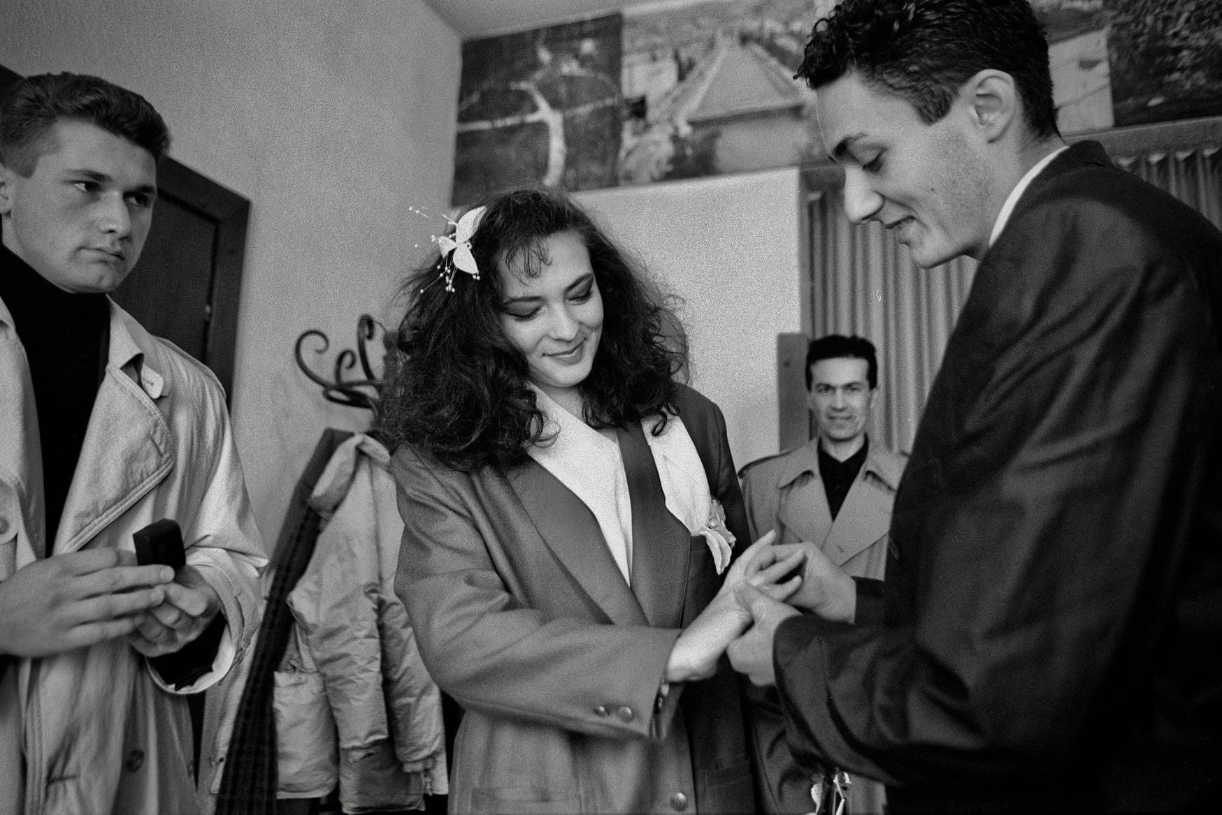 Amila Sehovic & Suad Tupkovic Wedding - Sarajevo, Bosnia and Herzegovina, 1994.