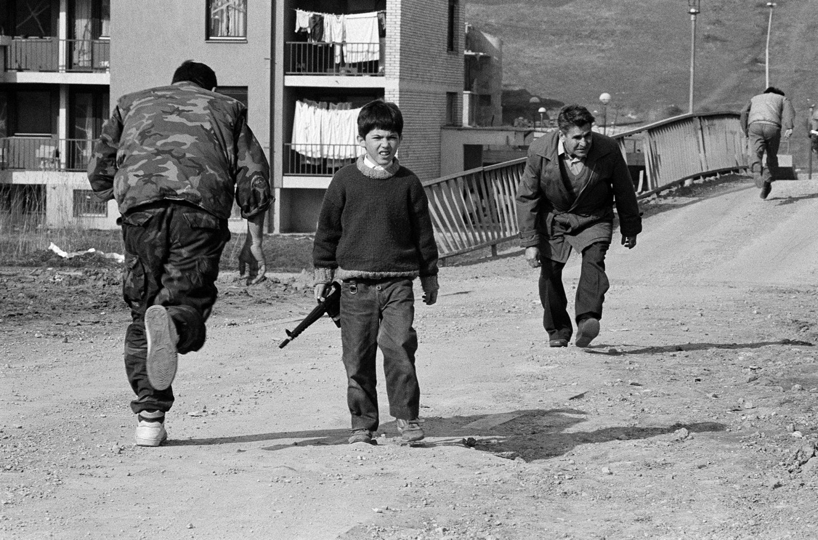 March 1993, Dobrinja - Sarajevo.